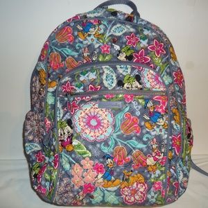 VERA BRADLEY Iconic Campus Backpack DISNEY MI